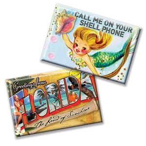 Pair of Florida themed magnets